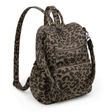 Load image into Gallery viewer, 367 Tassels Backpack Purse New Model Leopard
