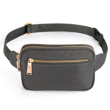 Load image into Gallery viewer, 649 Triple Zip Fanny Pack
